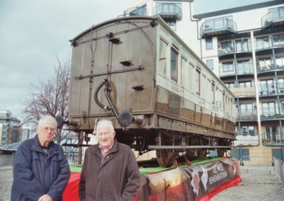 No.946 in Scotland for Armistice day with Tony Keeble & Pat Sumner